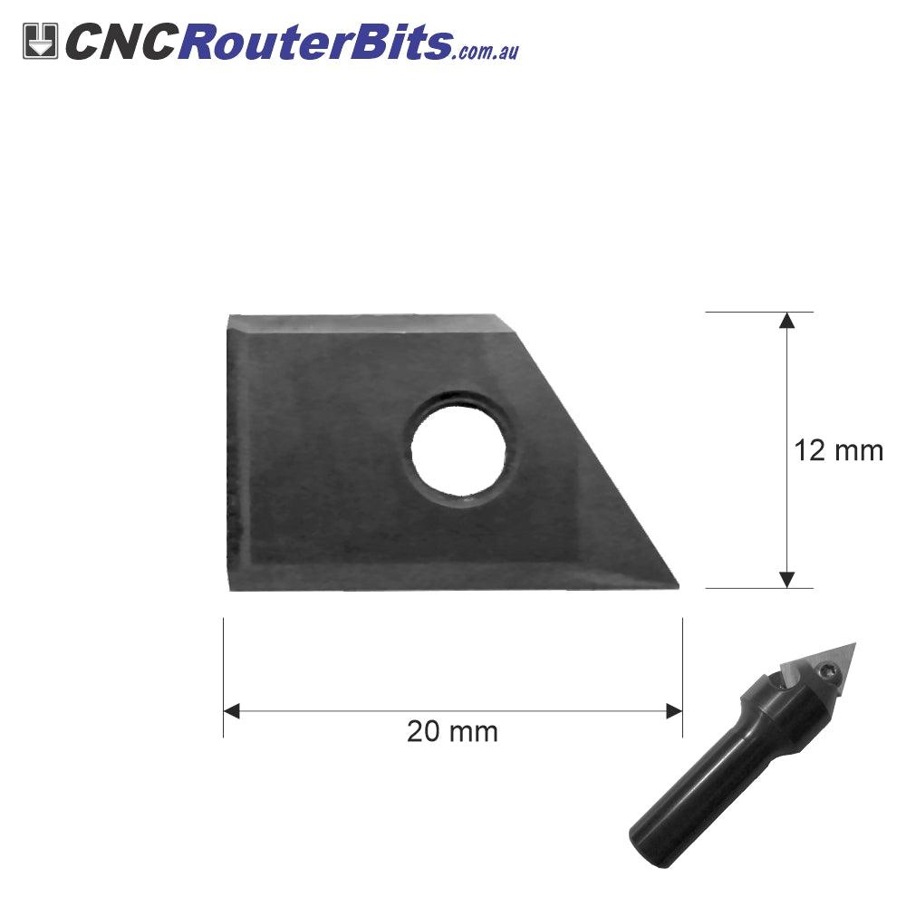 Replacement Insert Blades - CNC Router Bits